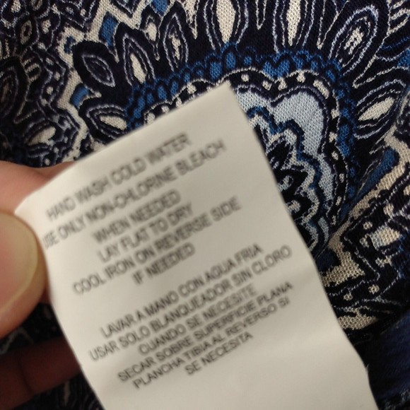 Speechless Women's Sleeveless Black & Blue midi Dress Size XS - Picture 8 of 9